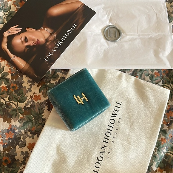 ❗️SOLD❗️Logan Hollowell PREMIUM Queen Water Drop Moonstone Full Pavé Diamond YG - Picture 5 of 17